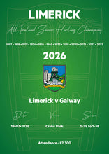 Load image into Gallery viewer, Limerick Hurling Champions 2026 Print
