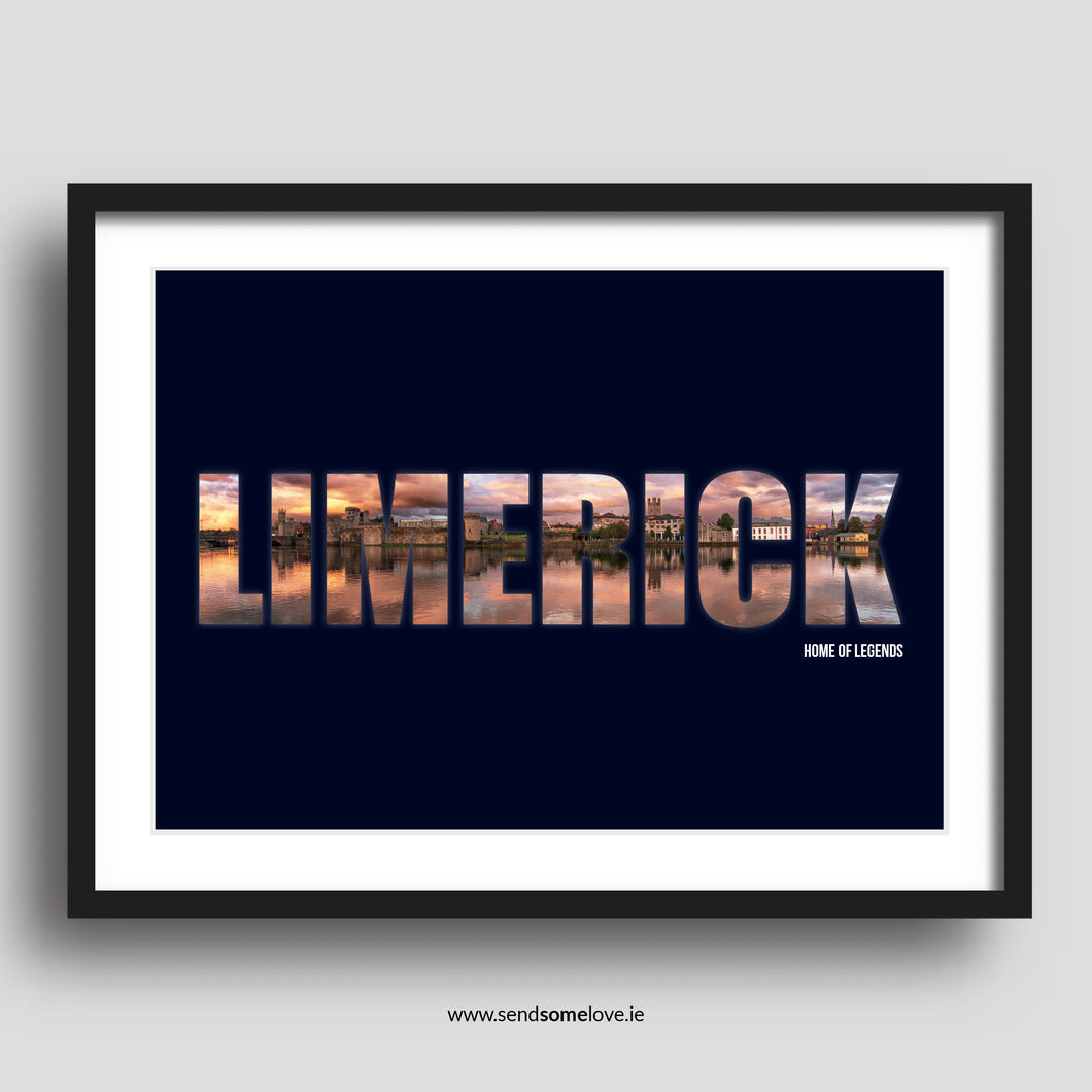 Limerick Home of Legends Prints for Occasions
