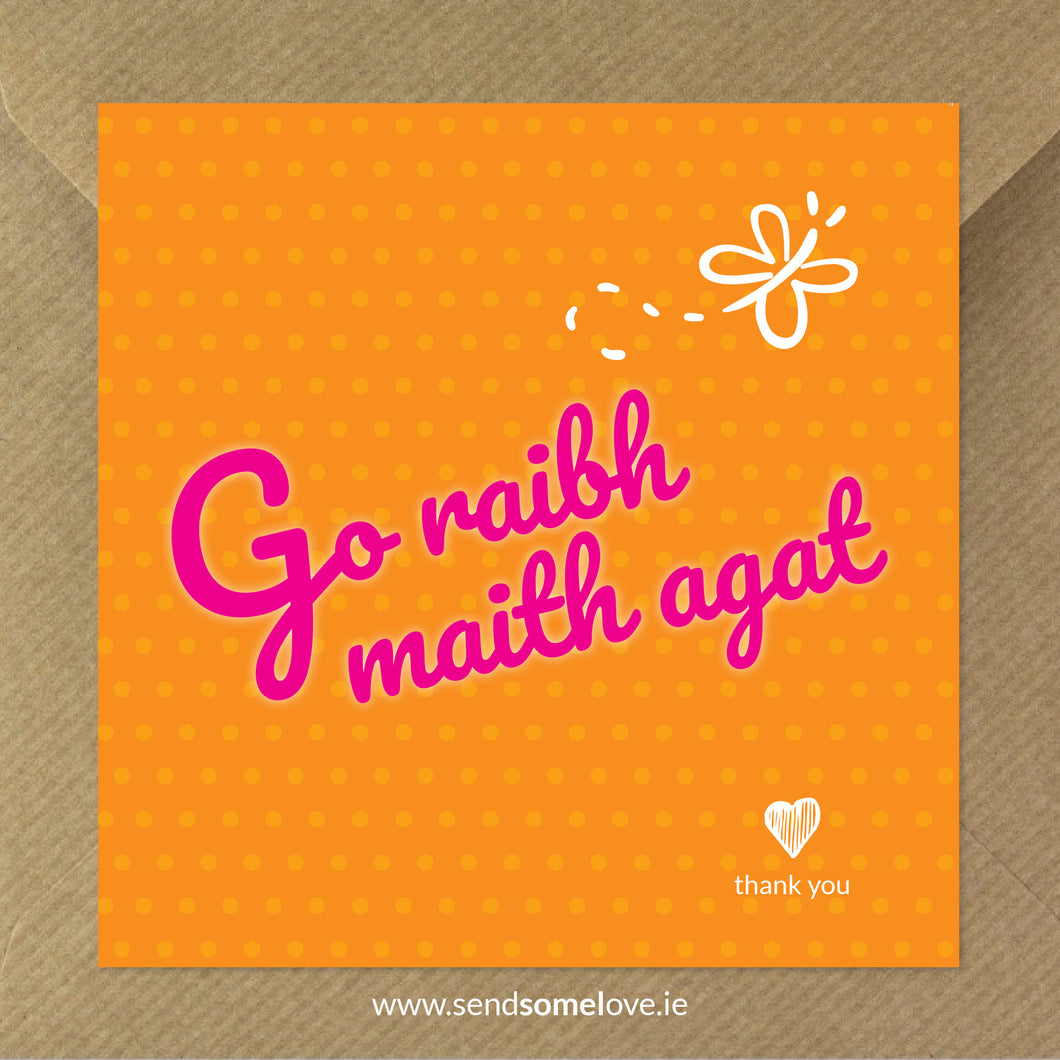 Go raibh maith agat, Thank you. Cards for all Occasions